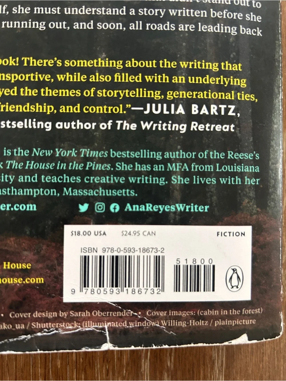 The House in the Pines by Ana Reyes Reese's Book Club Bestseller Paperback Book